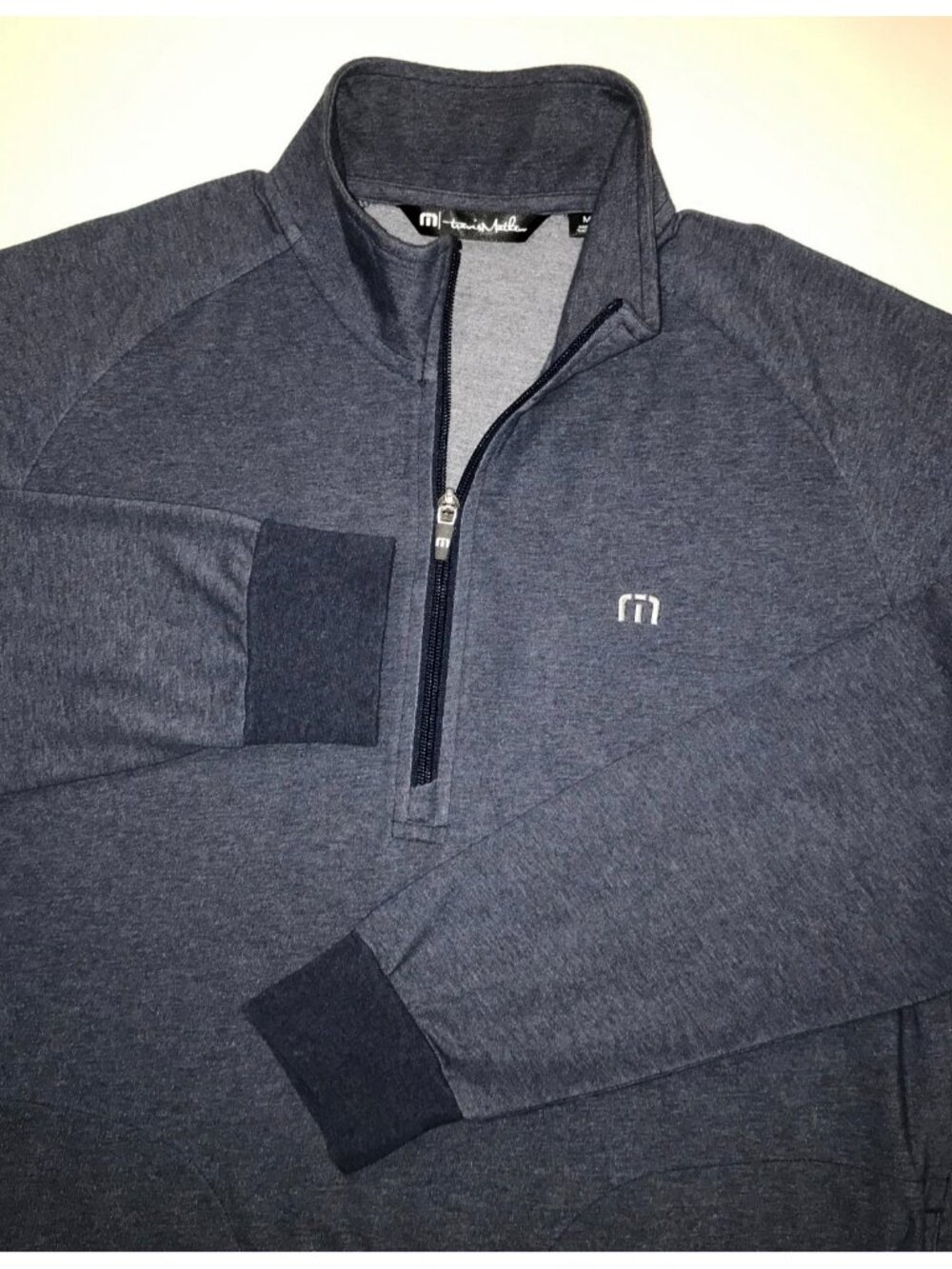 Men's Travis Mathew 1/2 Zip Sweater-Size M
